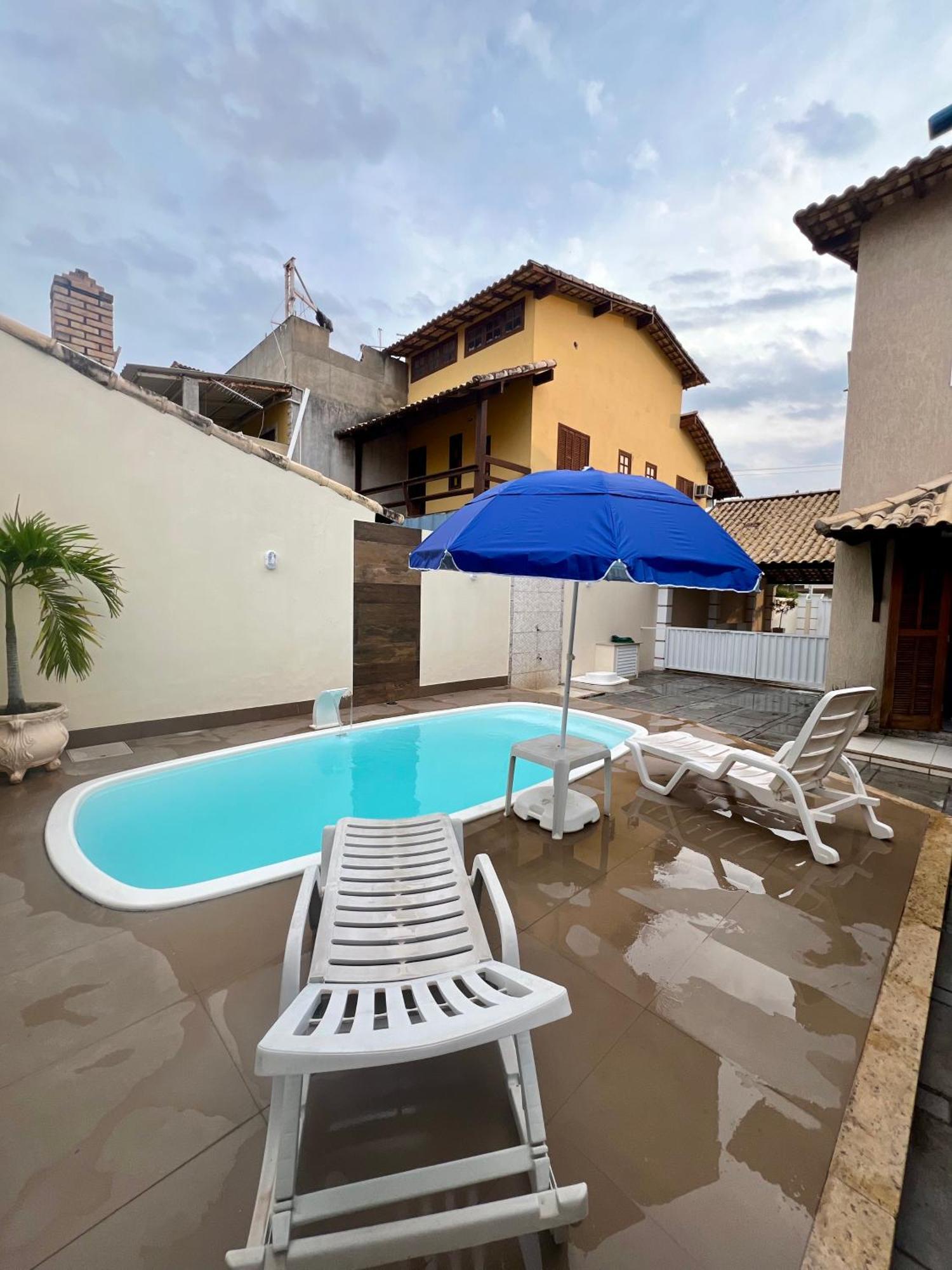 Casa Com Piscina, Churrasqueira E Ar Condicionado Em Condominio Cabo Frio Eksteriør bilde