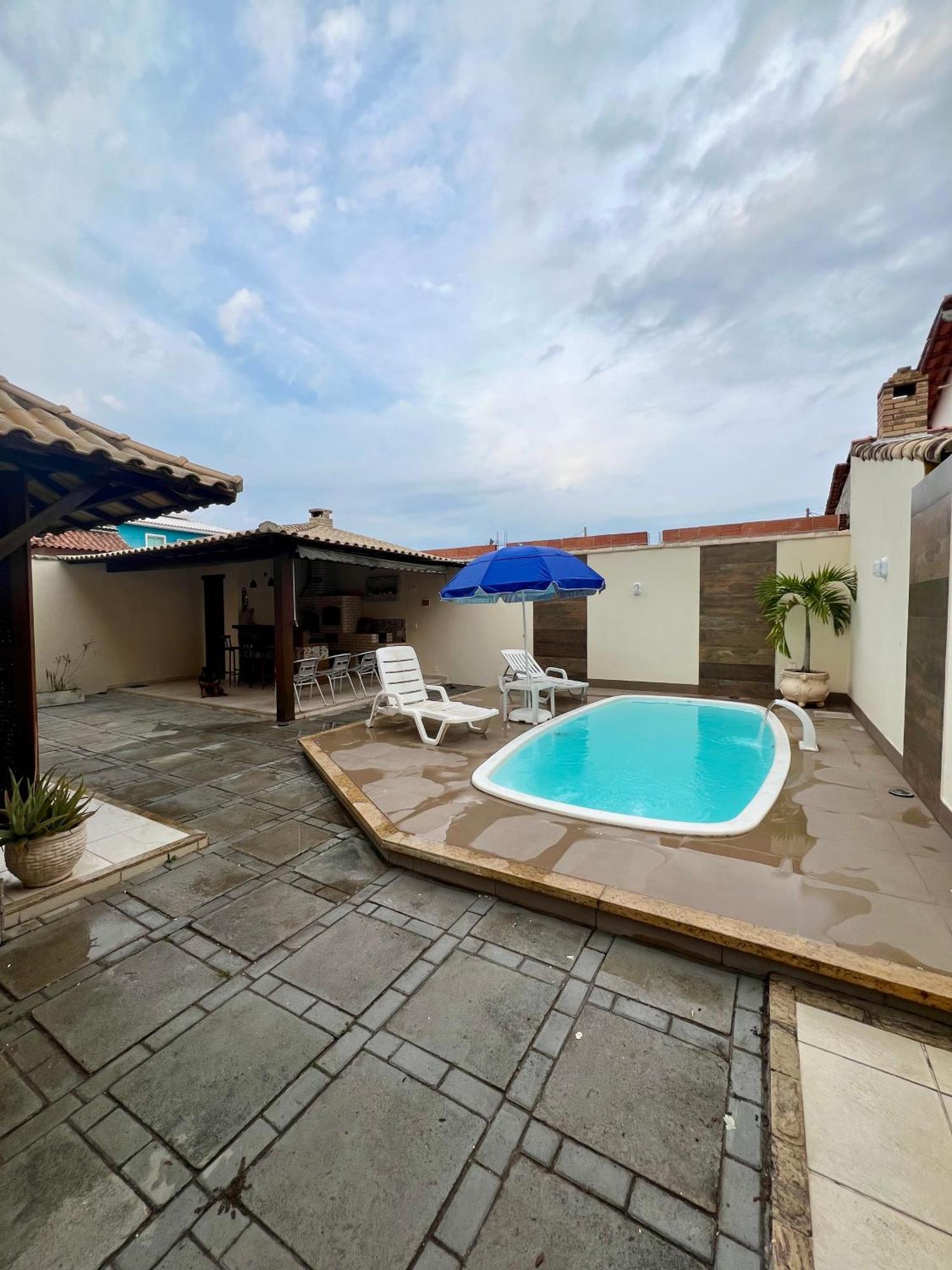 Casa Com Piscina, Churrasqueira E Ar Condicionado Em Condominio Cabo Frio Eksteriør bilde